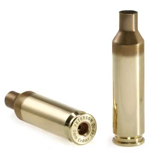 Peterson Match-Grade .6mm Creedmoor SRP (Kis Puskalapos Gyújtó) hüvelyek lágyított nyakkal (50 db). Az USA-ban készülnek, a precizitásra, minimális gyártási tűrésekre és hosszú élettartamra összpontosítva.